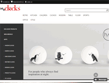 Tablet Screenshot of justforclocks.com